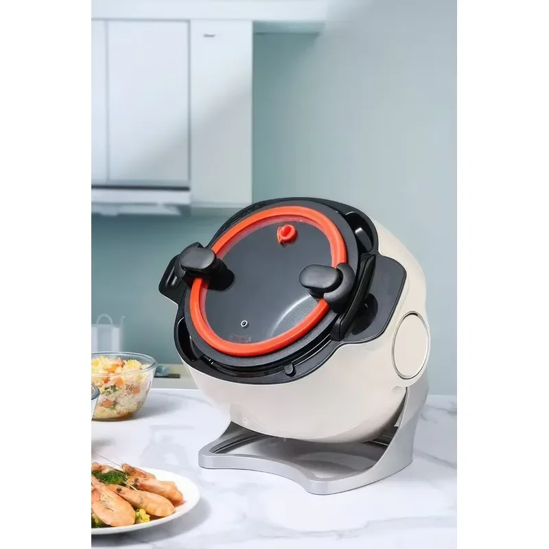 Smart Electric Fried Rice Maker Household Non Stick Heating Wok Automatic Stir Fry Cooker Kitchen Appliance for Home Cooking