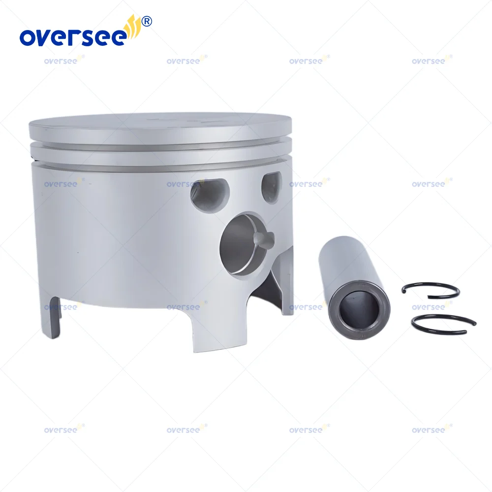 785-854687A11 Piston Kit STD STBD for Mercury 240 EFI Sportjet Jet Drive Outboard Engine Starboard Piston