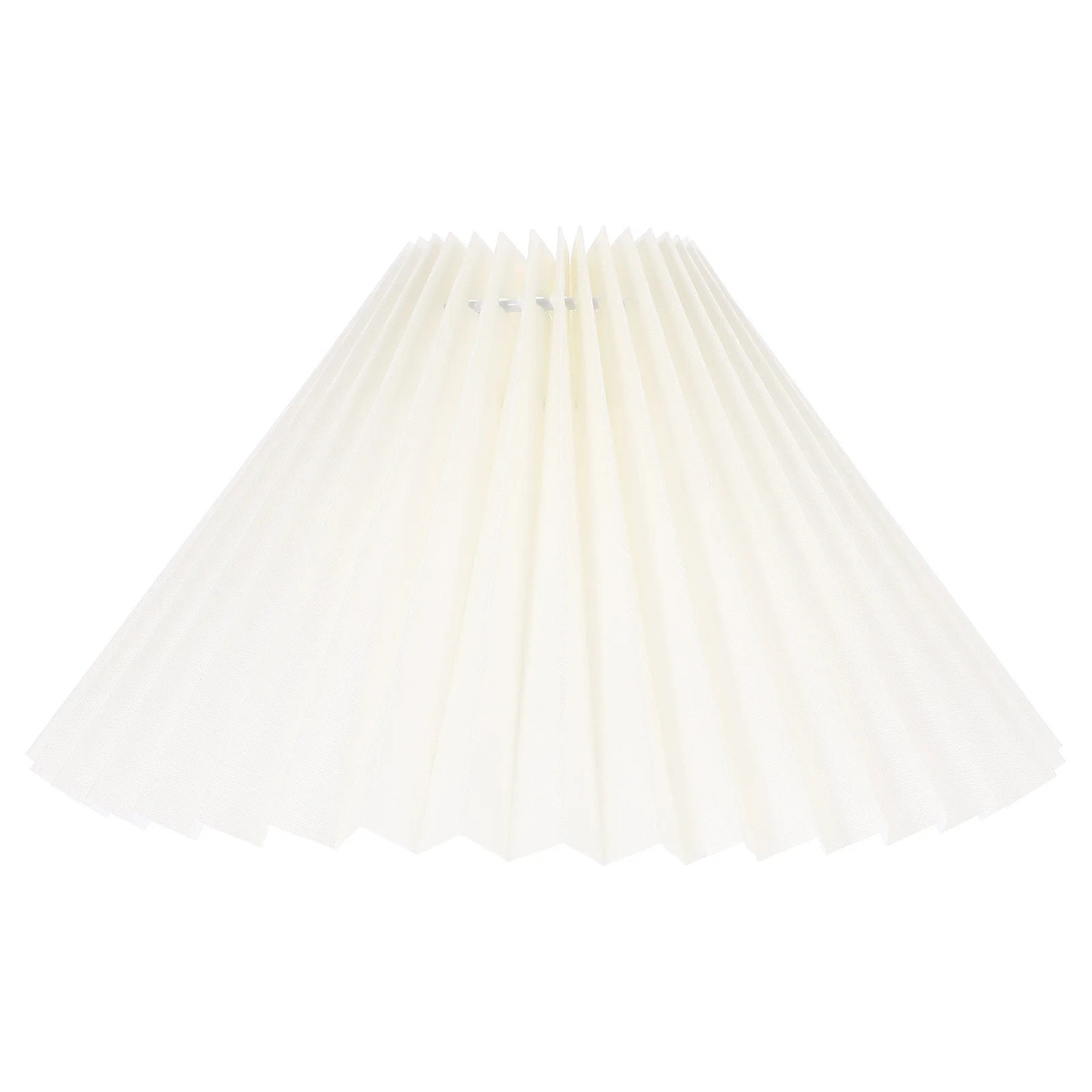 

Bell Small Lamp Shades Pleated Table Lampshade Accessories Desk Iron for