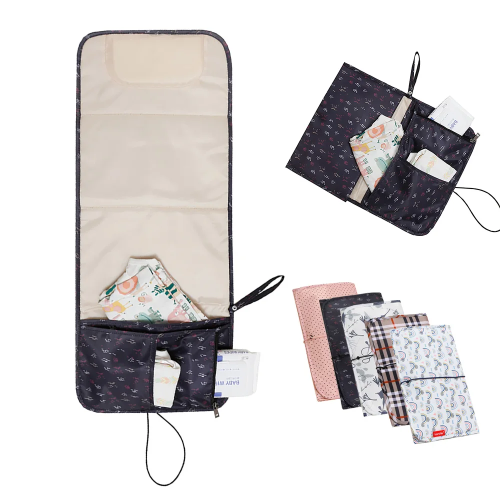 Przenośna przewijak dla dziecka odpinana pielucha wodoodporna podróżna mata Newborn Essentials stacja pieluszki mata