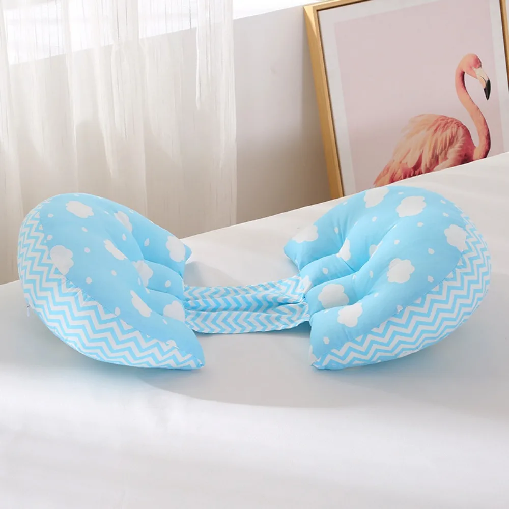 Pregnancy Body Pillows Multifunctional Waist Guard and Sleep Sideways Support Ventral Lying Cushion Pillow for Pregnant Women