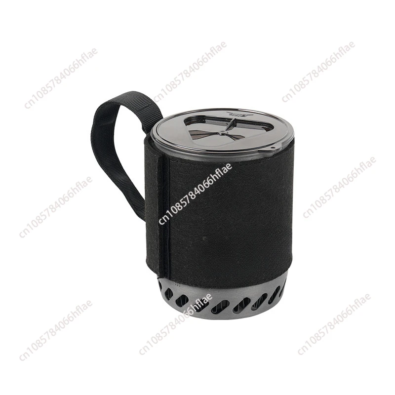 

Jet Boil Camping Pot Stove With Heat Exchanger Portable Gas Stove Quick Burn Coffee Cup Furnace Backpacking Camp Burner BRS 61
