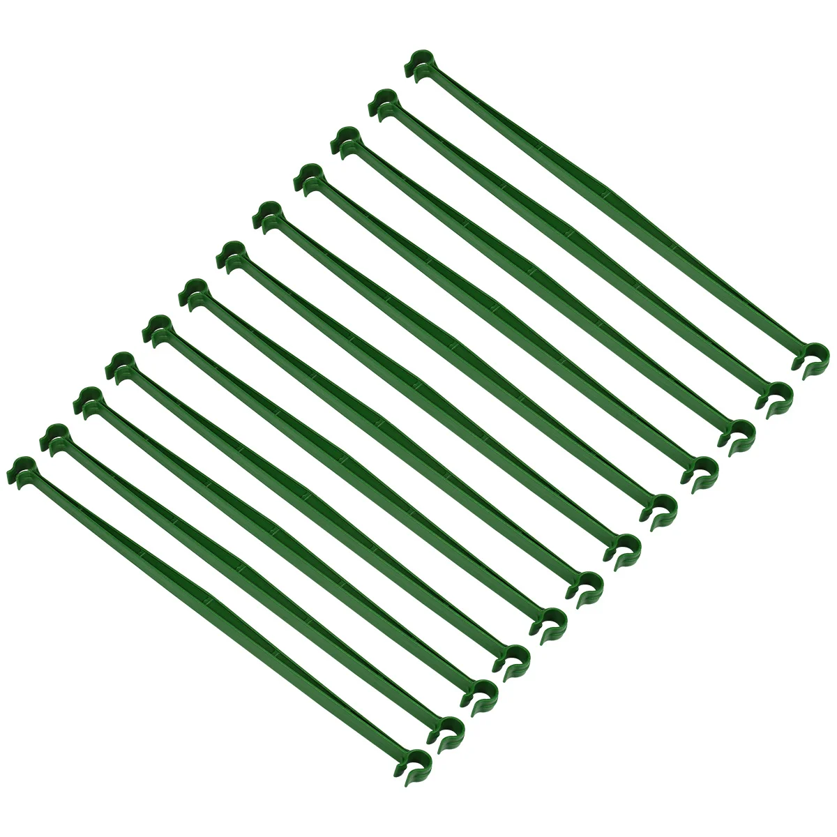 12pcs able Trellis Connectors Plant Stakes Brackets Connecting Rod Lightweight Reusable Stake For Tomatoes
