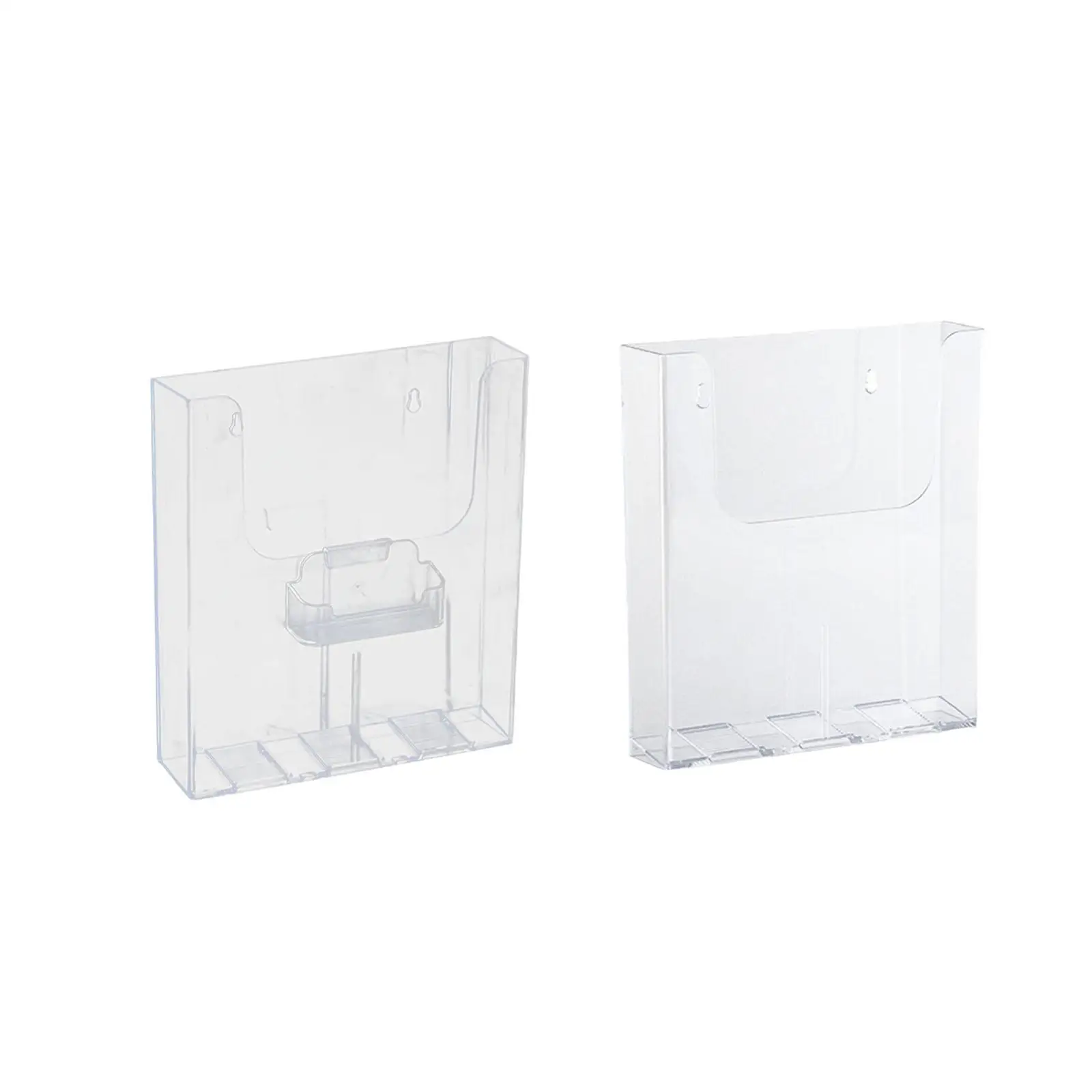 Brochure Dispenser Holder Acrylic Leaflet Holder for Booklets Office School