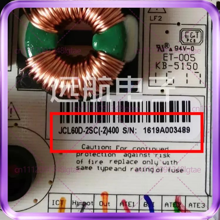 JCL60D-2SC (1-2) 400 New for Changhong power supply main board