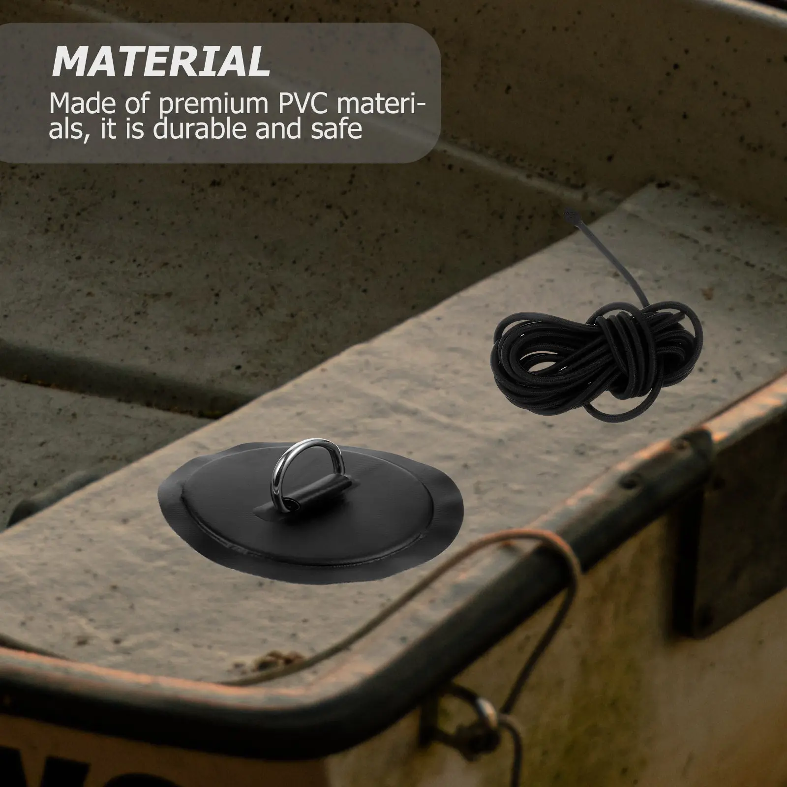 

1 комплект: Надувная лодка с D-образными кольцами, усиленный ПВХ-комплект для ремонта, для каяков, каноэ, SUP-досок, плотов, аксессуары для крепления к палубе