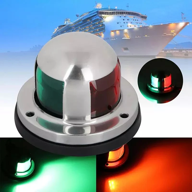 Boat Navigation Indicator Spot Light Marine Boat Yacht LED Warning Signal Light