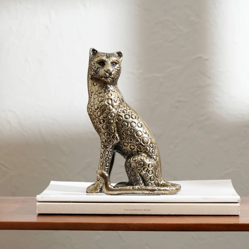 

Decorative JaguarSculpture-Animal Figurine-5.5x3.5x8.5