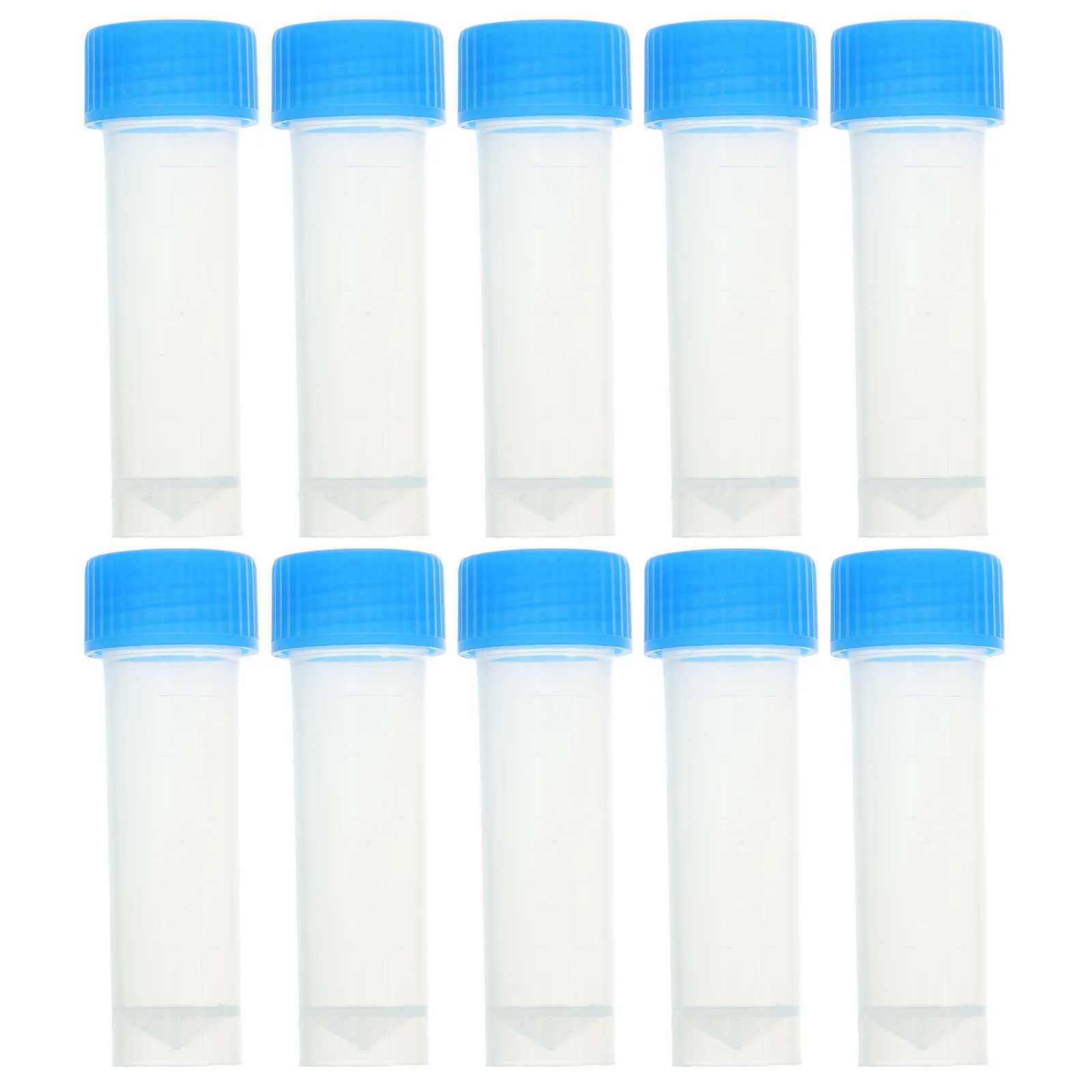 

40Pcs Cryovial Freezing Tubes Premium Material Screw Caps Versatile Transparent Plastic Tubes for Liquid Experiment Supplies