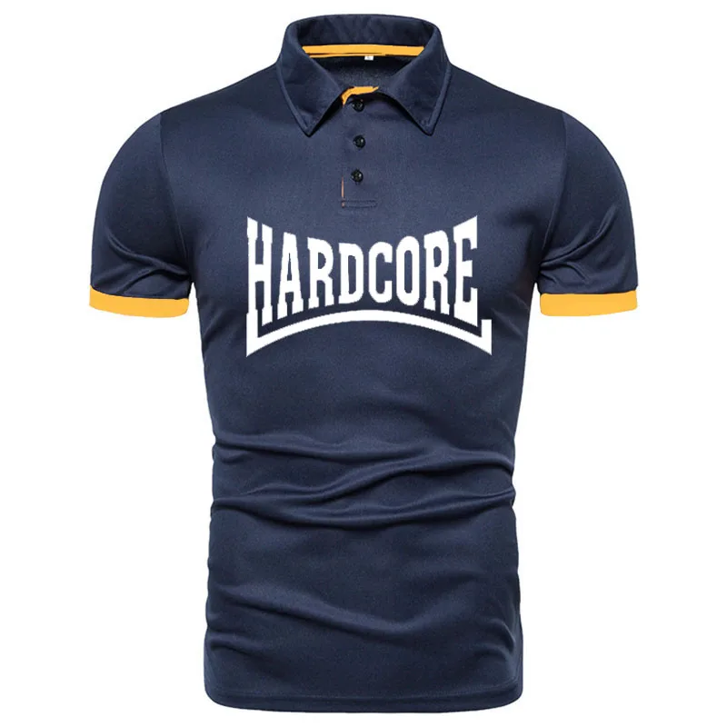 Hardcore Ma1 kaus POLO pria, kemeja katun musim panas kualitas tinggi, Kemeja golf ukuran Plus S-8XL untuk pria