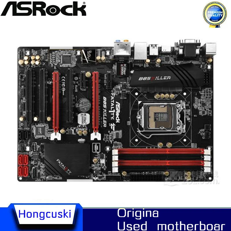 

Used original motherboard for ASRock B85 Killer LGA 1150 DDR3 USB3.0 SATA3 B85 Desktop motherborad Free shipping