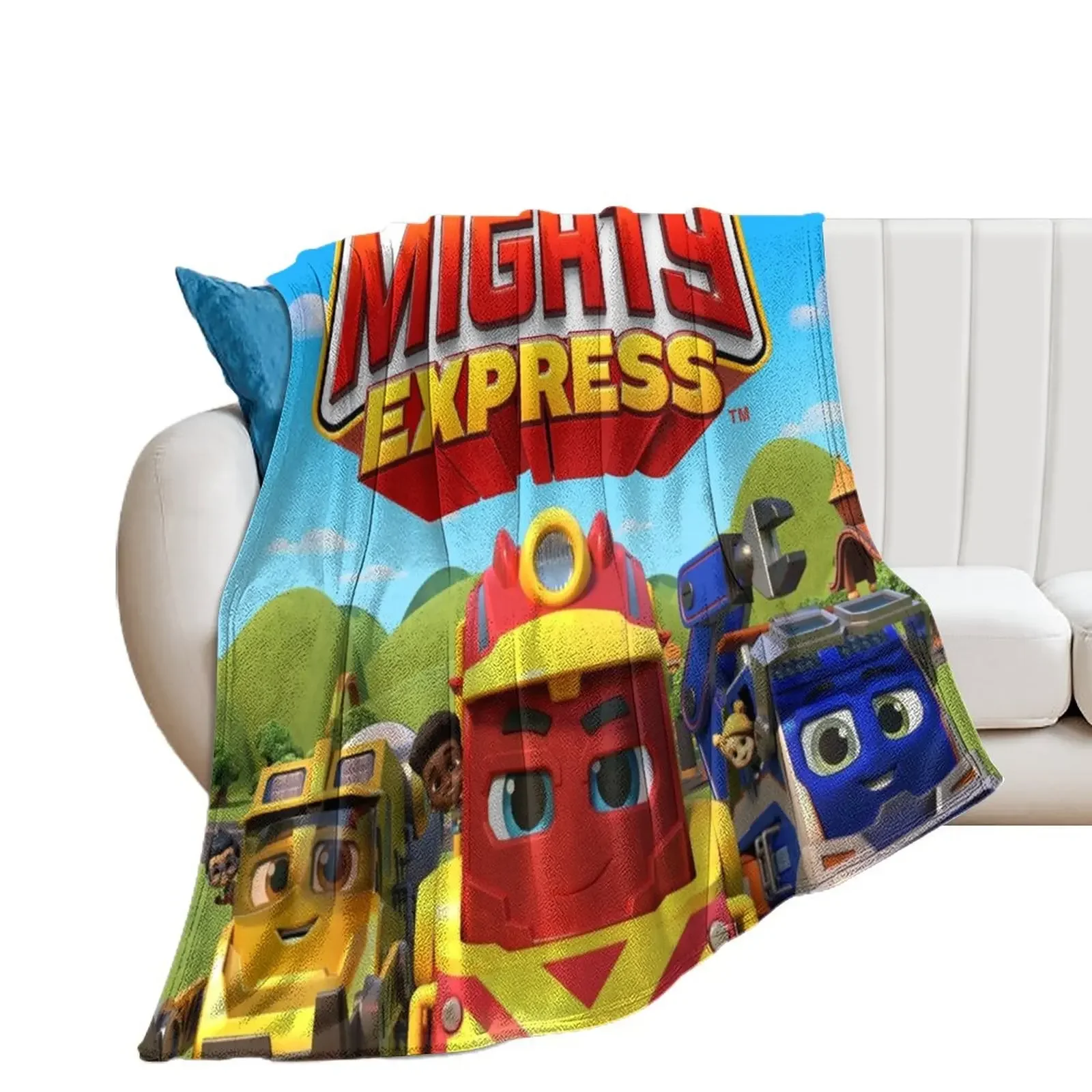 

Mighty Express Throw Blanket Single Sofas Blankets