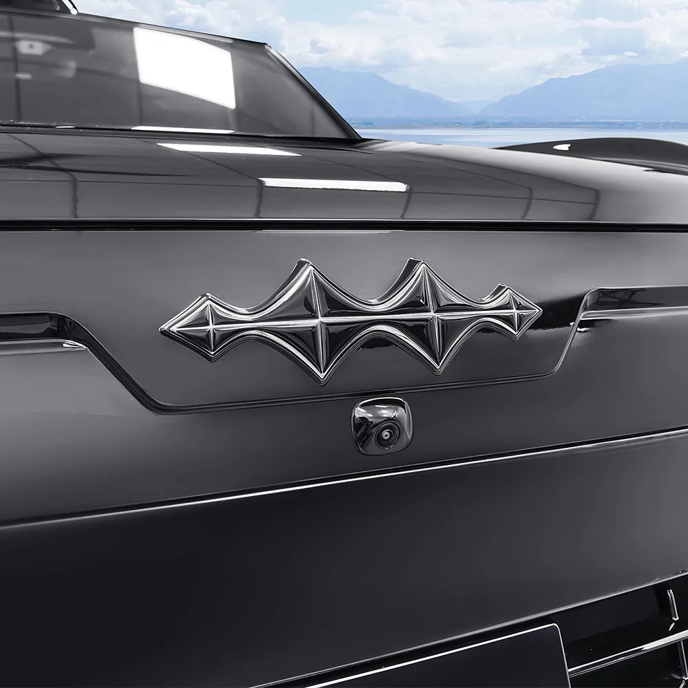 

Клейкая наклейка с логотипом автомобиля для BYD Leopard 7/Titanium 7/Super 7, аксессуары для внутренней модификации, автомобильная этикетка Black Warrior