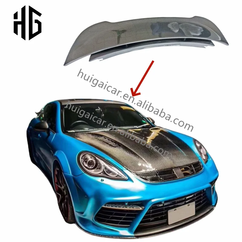 

Upgrade MSY Style Carbon Fiber Rear Spoiler Wing for Porsche Panamera 970 2009-2016 Car Trunk Bumper Lid Cover Spoilers