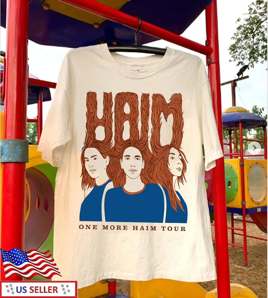 

HAIM Band Ascend Amphitheater One More Haim Tour T Shirt Full Size S-5XL