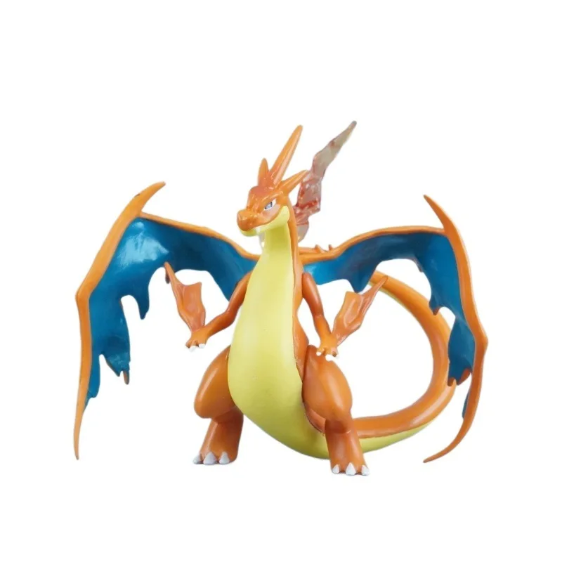 PokéMon Fire-Type Pocket Monsters Charizard Charmander Figure Toys Collection Ornaments Childhood Classic Anime Peripheral Gifts