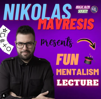 Nikolas Mavresis – Fun Mentalism Lecture -Magic tricks