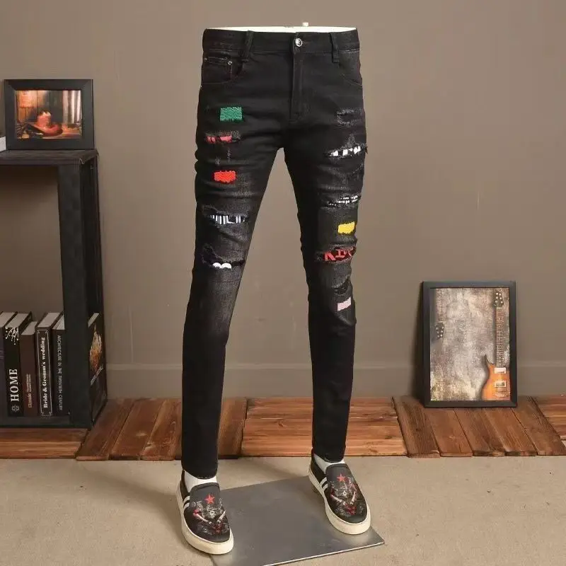2026 autumn men Comfortable Breathable High-Quaity jeans Classic Denim Skinny Jeans Male spring men's High Quality Trousers