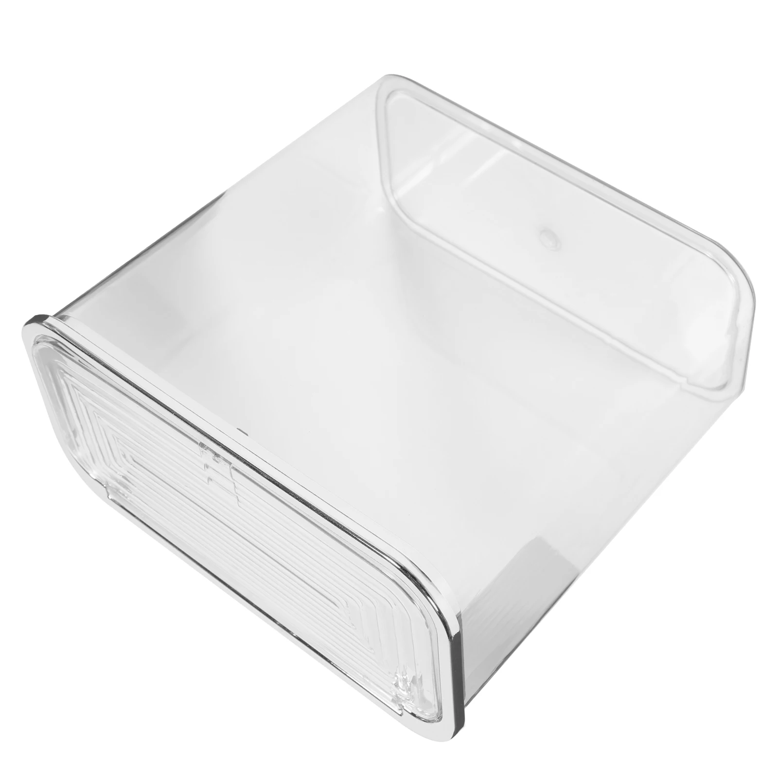

PET Trash Can Lid for Bedroom Kitchen Clear Plastic Garbage Bin Easy Replace Bags Stylish Simple Design Bathroom