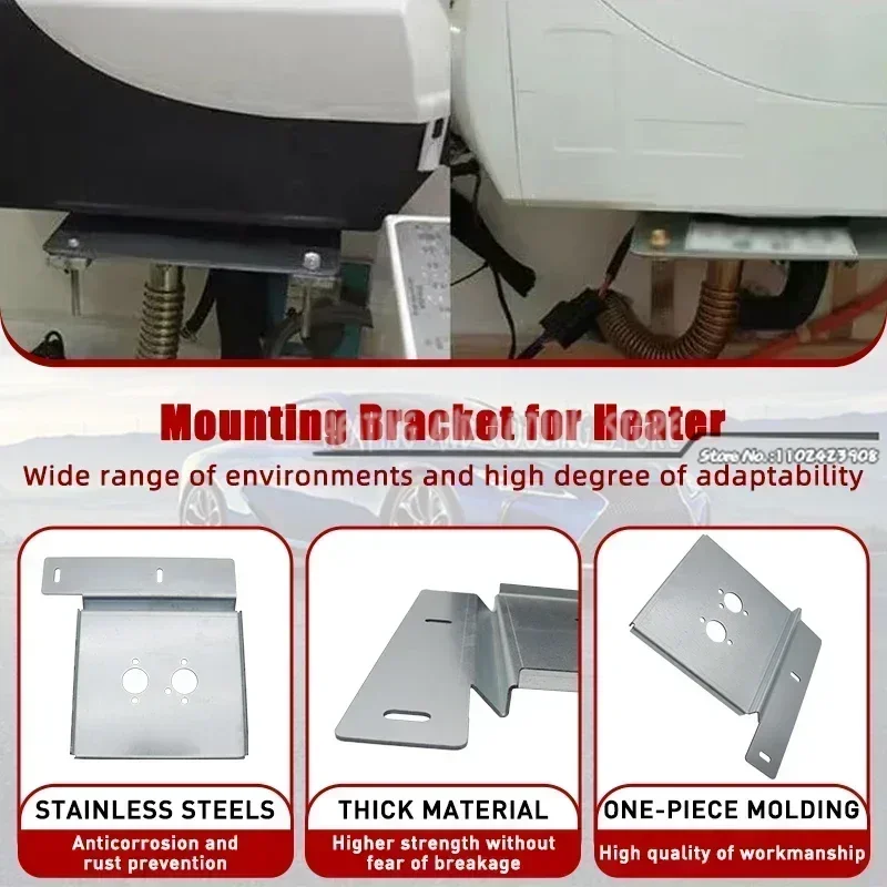 Air Parking Heater Base Mounting Bracket Floor Plate Metal for Mazda Bongo Diesel 2KW Diesel Heaters All Models and Years