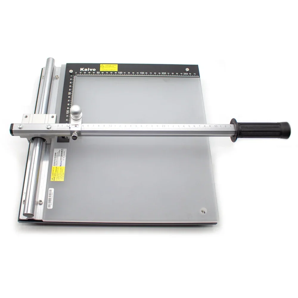 KV-C-370 Laboratory Use Glass Cutter Manual ITO Glass Based Silica Gel Board Cutting Machine 28x33CM factory outlet