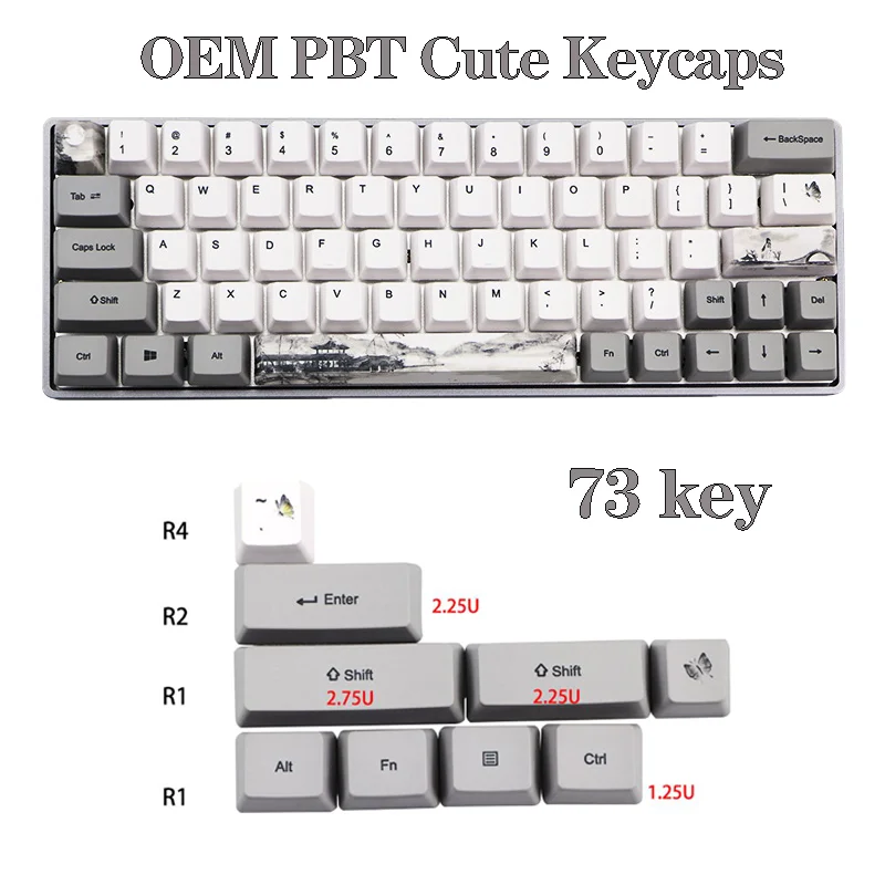 tastiera-meccanica-a-sublimazione-di-inchiostro-tasti-carini-pbt-profilo-oem-keycap-per-tastiera-gh60-gk61-gk64
