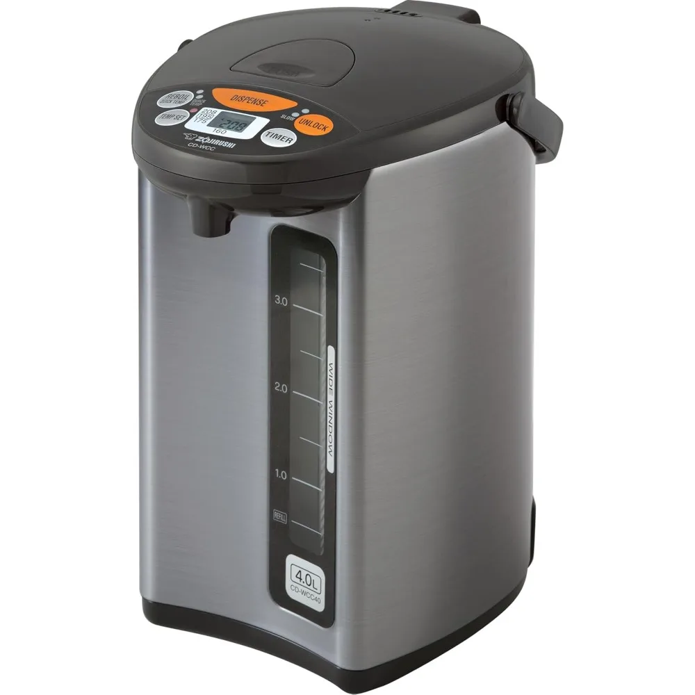Zojirushi Micom 4L Silver Water Boiler and Warmer