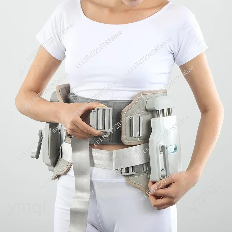 Household tractor, bed massager, waist decompression device, king, the belt protrudes between the waist discs