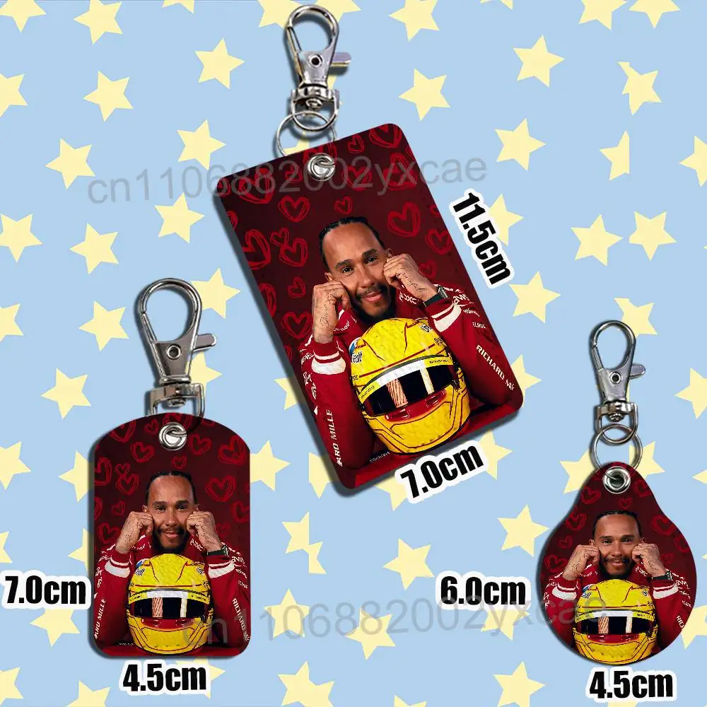 runnerup Canada Lewis Hamilton Card Holder With Keychain Executive Protection For Bank Credit Subway