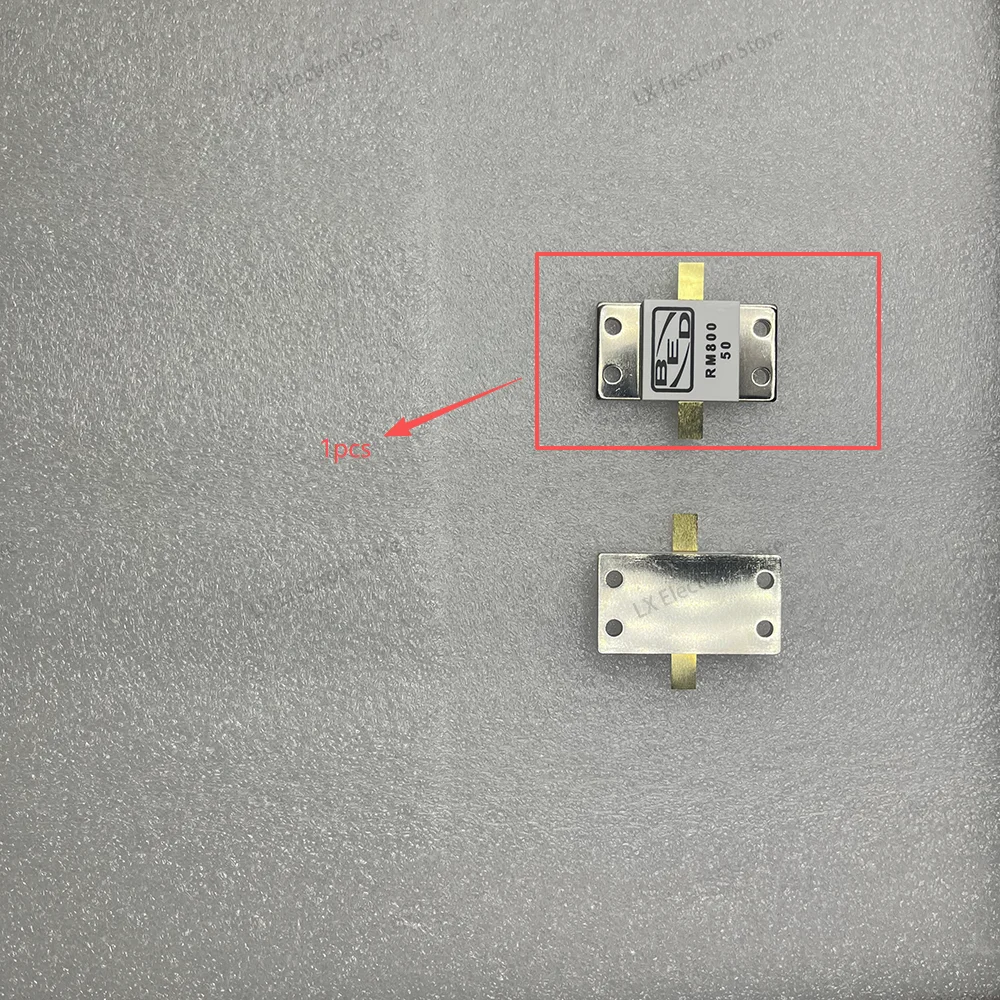 1pcs New Original RF Resistors RM800-50 800 watts 50 Ohms DC-0.5 GHZ \ RM800 800Watts dummy load resistor Double PIN
