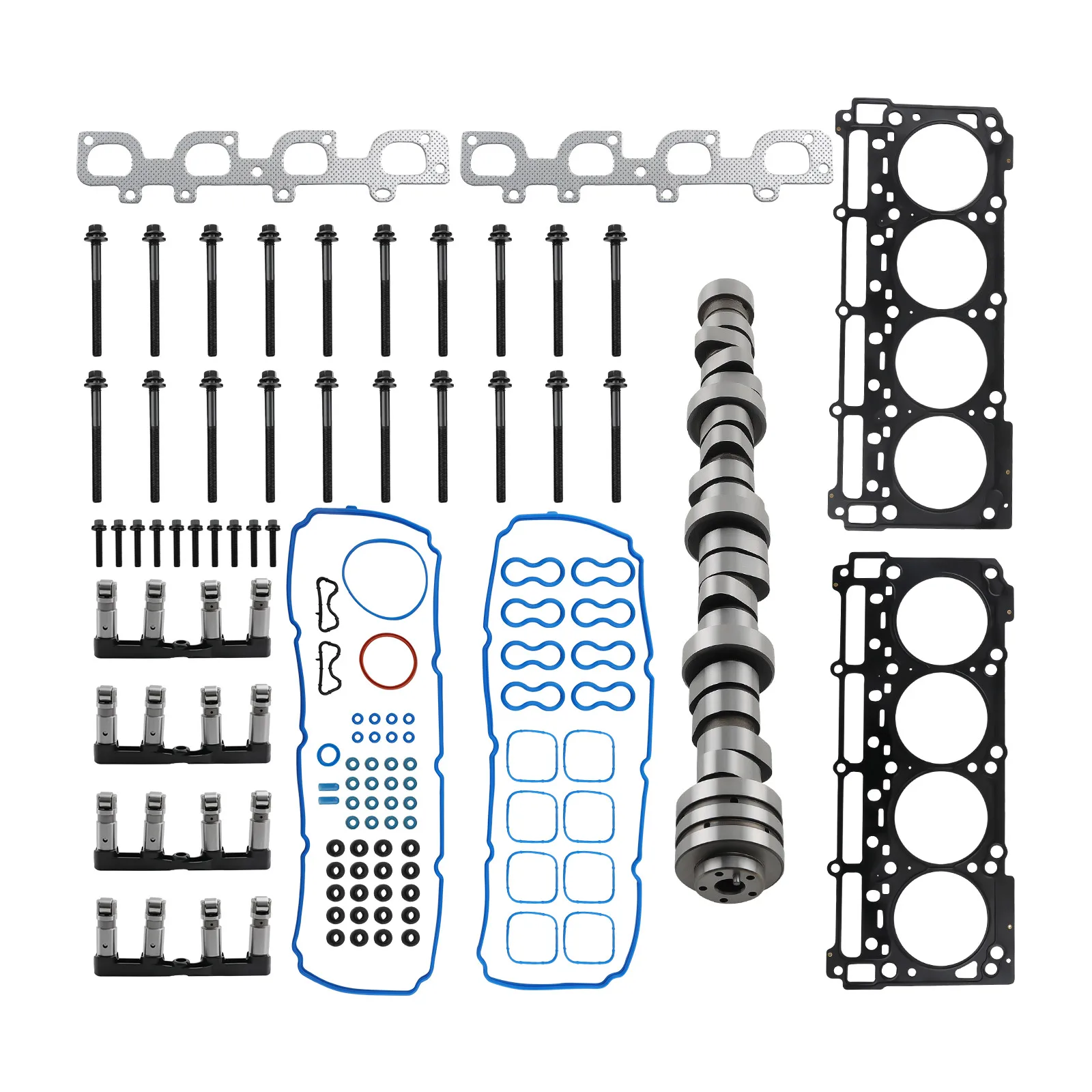 Complete MDS Lifters Camshaft Set for  Hemi for Chrysler 300 for Dodge Challenger Charger for Jeep HS26568PT 53021569AC