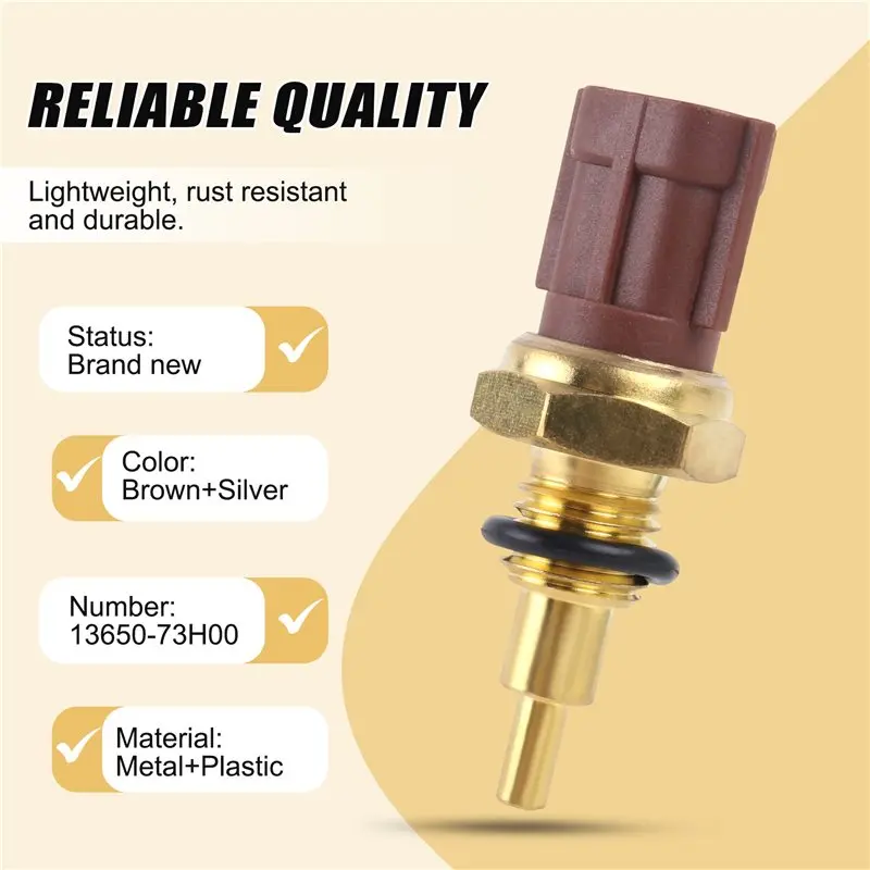 New Auto Temperature Sensor 13650-73H00 Water Coolant Temperature Sensor For AERIO GRAND VITARA KIZASHI SX4