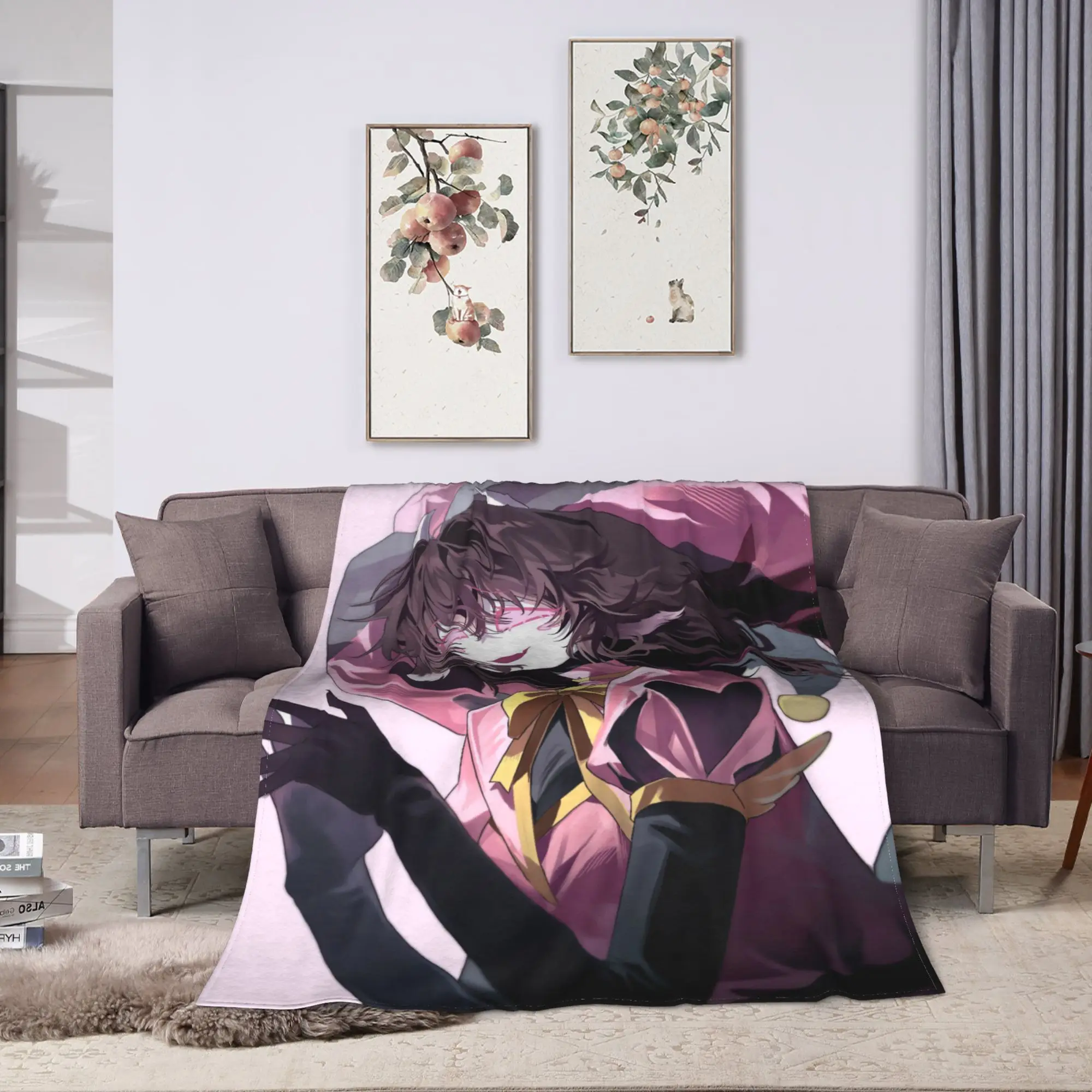 The Freak Circus Flannel Blanket  Warm Soft Throw Blanket for Bedroom Picnic Fashion Bedspread Sofa Bed Cover