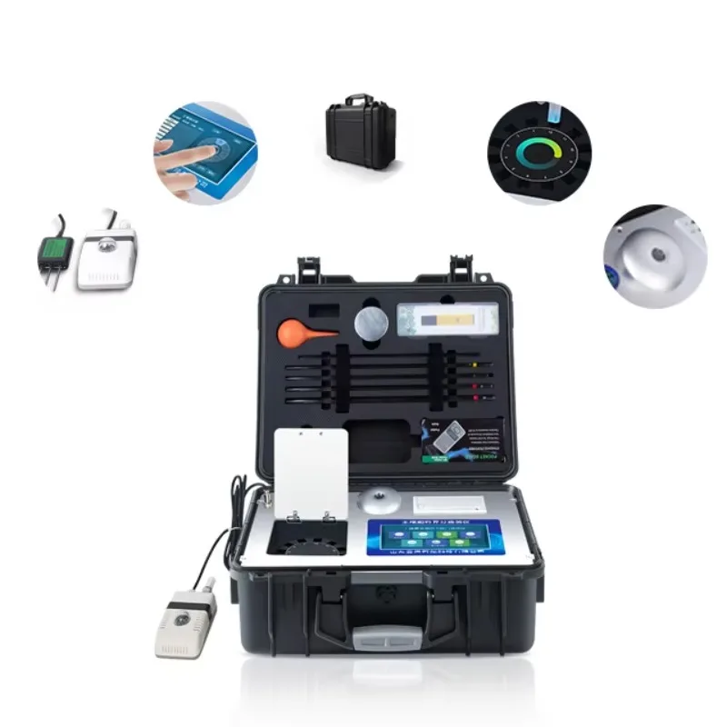 Multi-Parameter Fast Soil Fertilizer Nutrient Tester Quick Measurement Instrument NPK Test Soil Nutrient Detector Manufacturers