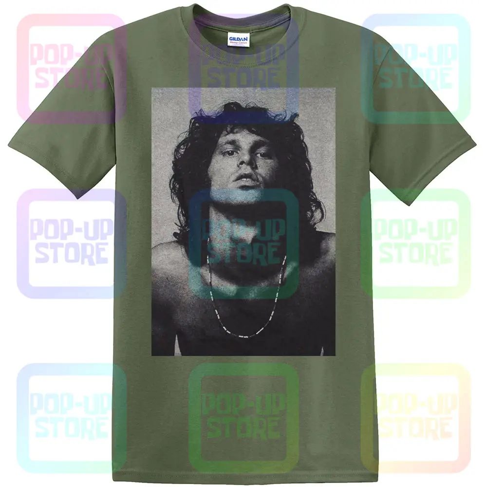 T-shirt the doors-jim morrison 100% cotton premium- show original title