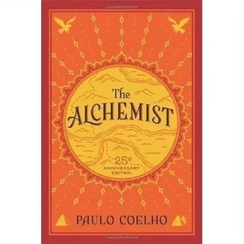 클래식 문학 소설 영어 책, Paulo Coelho의 연금술사, 25 주년 에디션 