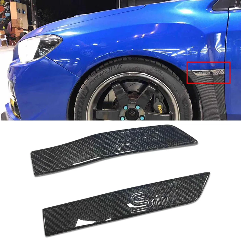 

CARBON FIBER CF OE STYLE FENDER EMBLEM COVER FOR 15- VA# (VAB & VAF) STI&S4