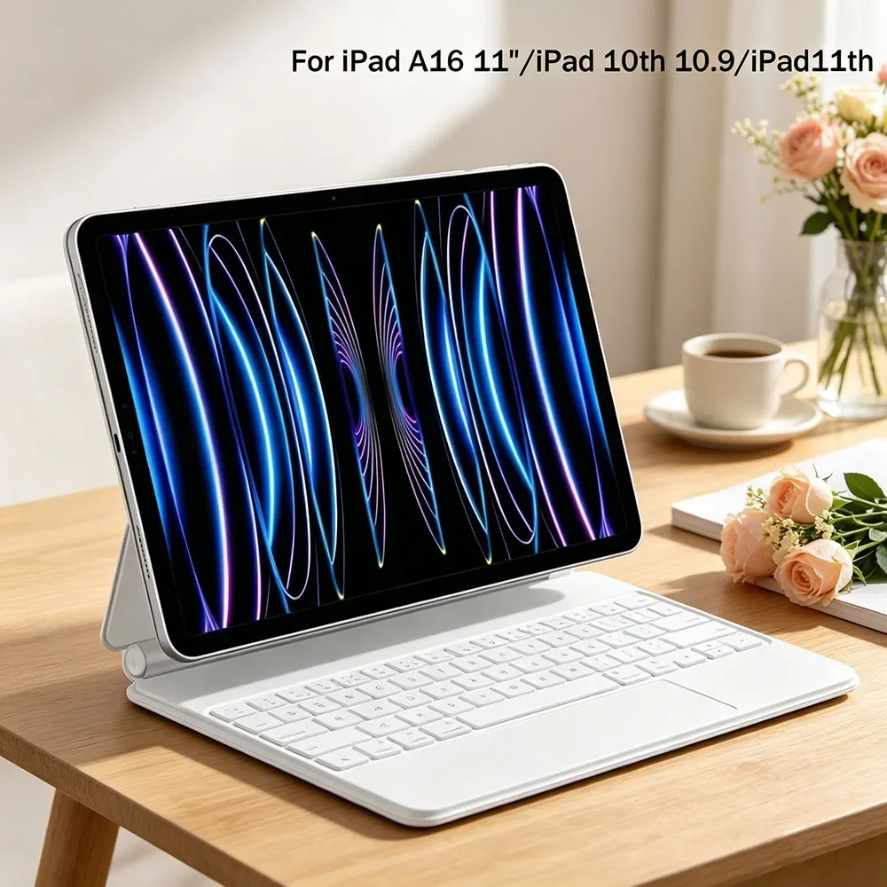 clavier-magique-ultra-fin-avec-pave-tactile-pour-ipad-a16-11-universel-ipad-10eme-generation-109-ipad-11eme-generation-housse-intelligente-retroeclairee