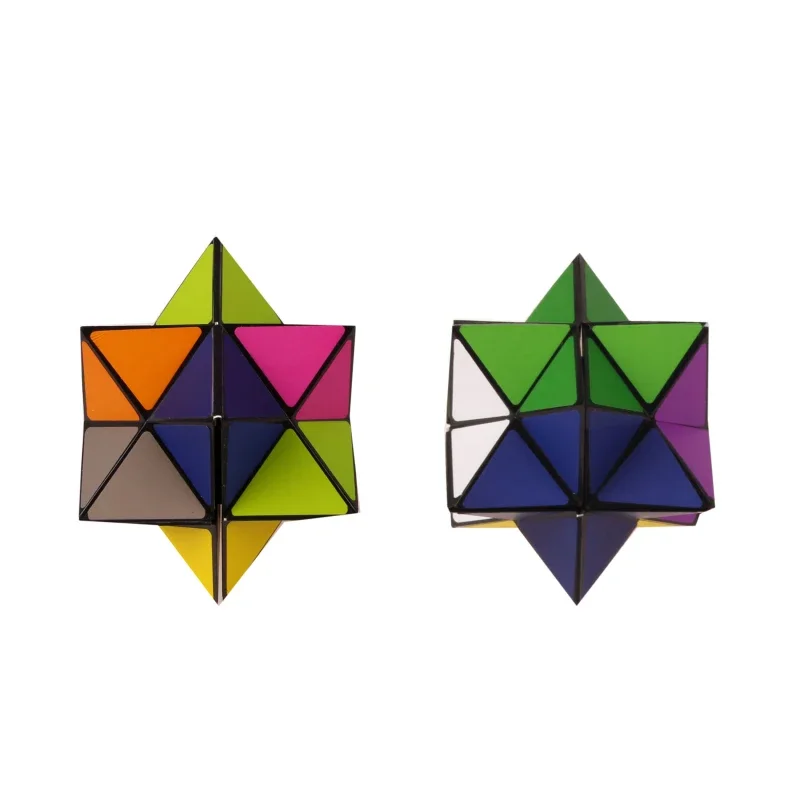 クリエイティブキューブ 無限に変形する子供向け立体パズルおもちゃ 2-in-1 キューブ楽しいポケットおもちゃ 誕生日プレゼント