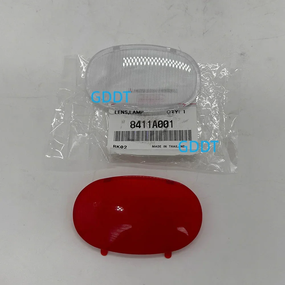 2 Pieces Door Light Lens Cover for Pajero Sport Kh 2007-2014 Door Trim Panel Lamp Cover for Triton L200 Ka Kb 8411A001