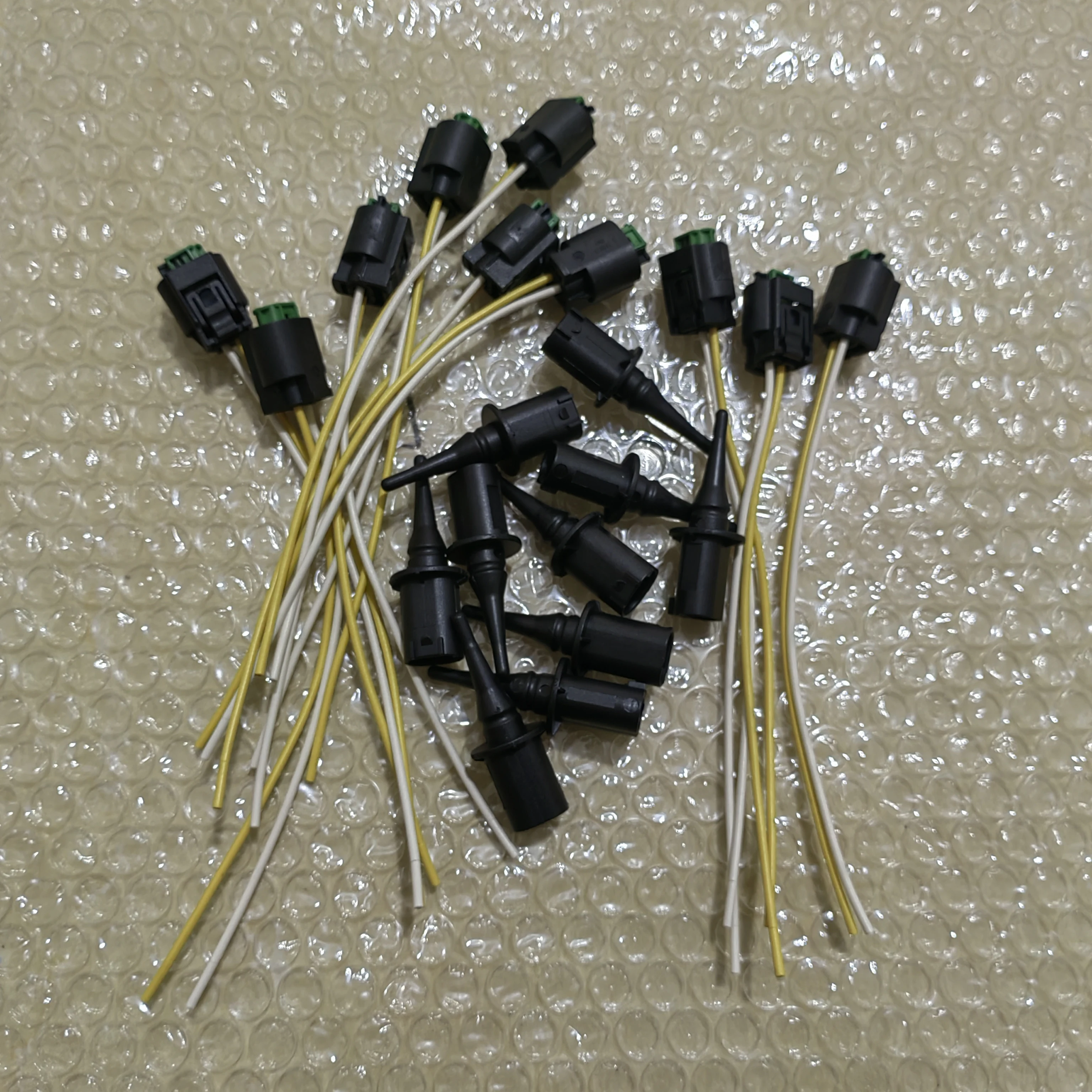 Sensor de temperatura del aire ambiente exterior + conector 0005428418 para mercedes-benz A, B, C, E, G, S, SL, SLK, SLS, nuevo de 0075421318