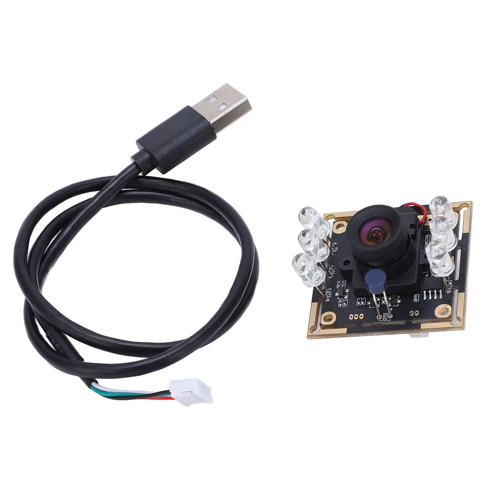 

High-Definition Camera Module with Dual Digital Microphones - Plug & Play, Wide Compatibility for advertising Machines