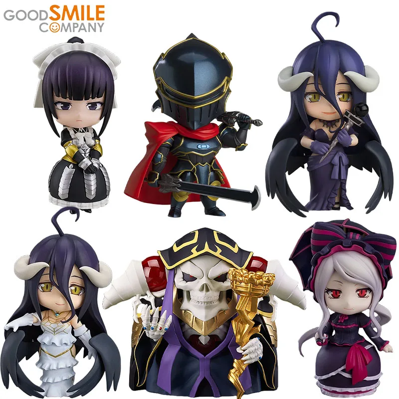 Good Smile Genuine Nendoroid OVERLORD Anime Figure Ainz Ooal Gown Albedo Action Toys for Kids Christmas Gift Collectible Model