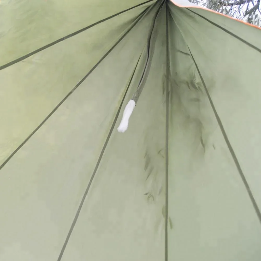 #portable ultra light camping shelter 5-8 persons waterproof  teepee glamping Single Layer outdoor tents