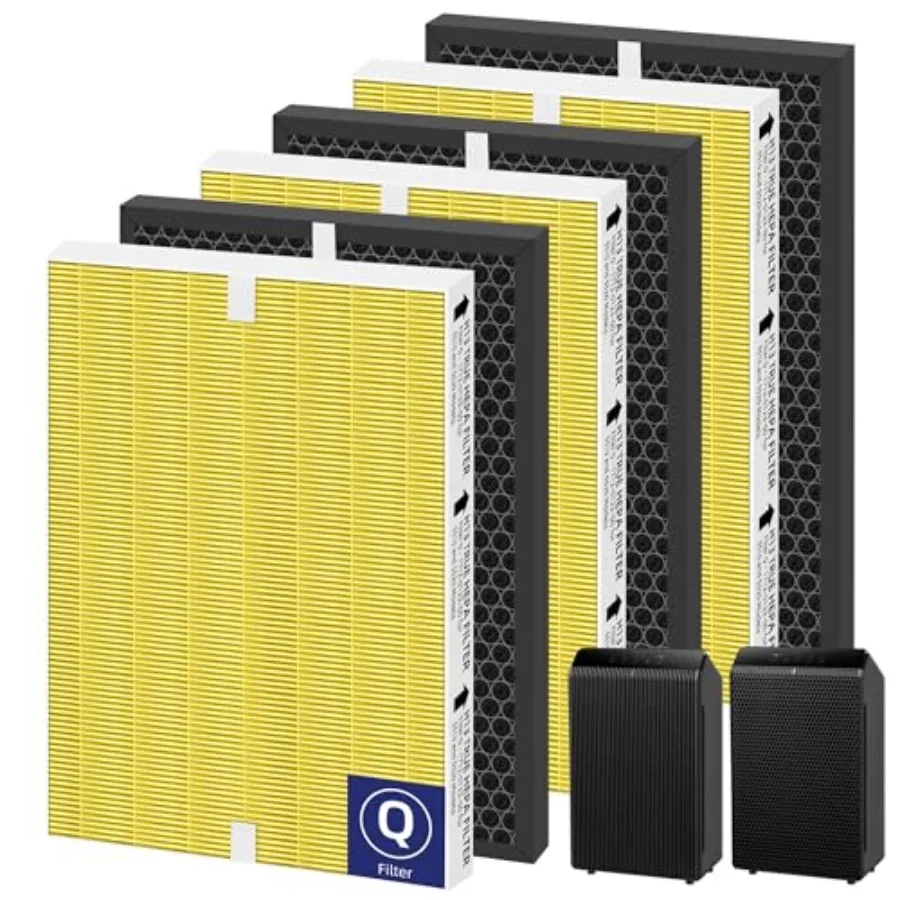 

5510 5520 HEPA фильтр для ухода за домашними животными Q замена для Winix 5510 5520 очиститель воздуха Plasmawave H13 True HEPA Carbon Filt