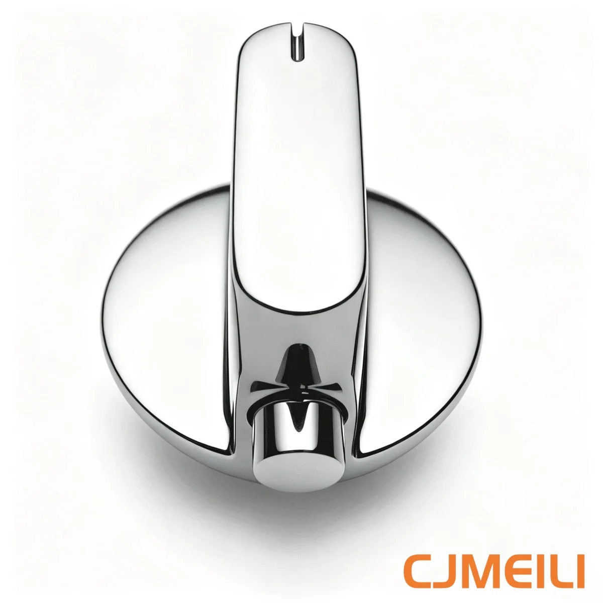 95770000 Thermostatic Shower Control Handle, Replacement Knob 13141407 13161407, Chrome Plated Bathroom Shower Spare Parts