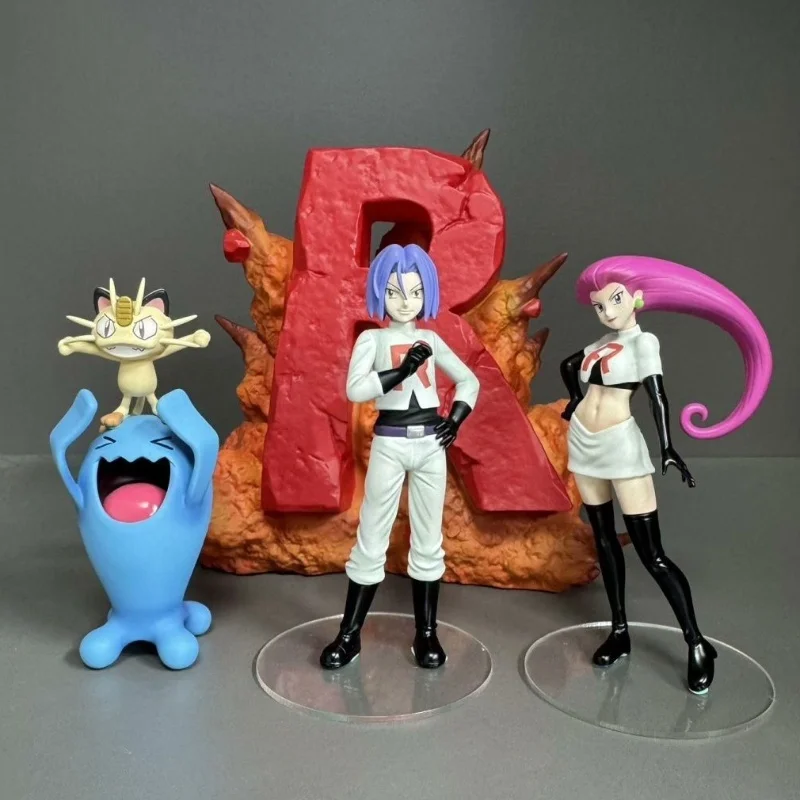 

New Rocket Team Anime Figures Jessie James Figures Pvc Model Room Ornament Decoration Statue Interesting Birthday Gift Toy