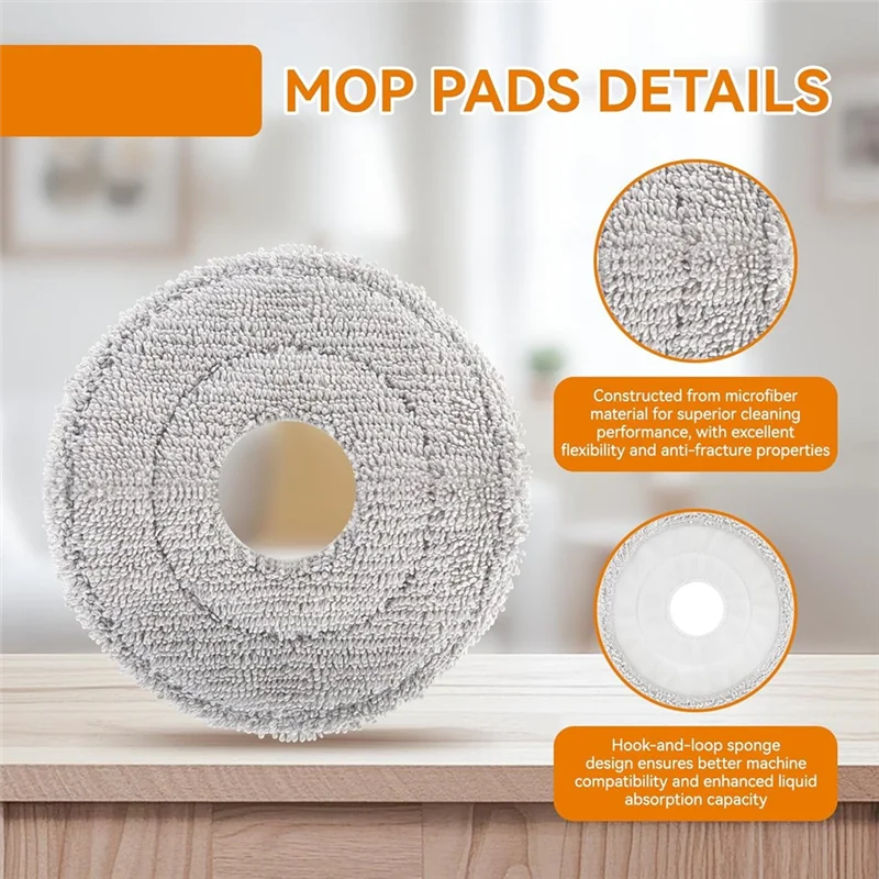 Venta de verano, Kit de accesorios para aspiradoras, piezas de repuesto compatibles para Robot Dreame L20 Ultra/L30 Ultra