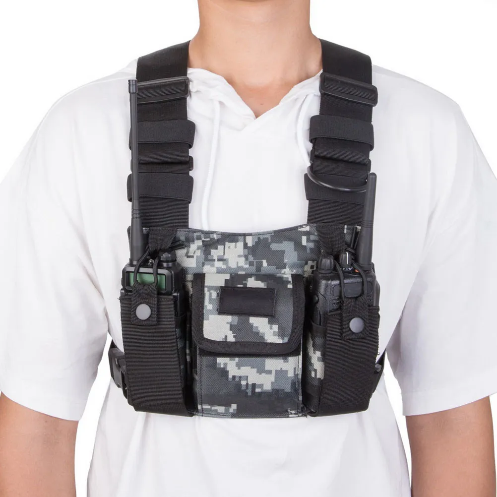 

Нагрудная сумка-чехол для рации, износостойкая, прочная, для активного отдыха, альпинизма, походов, рыбалки