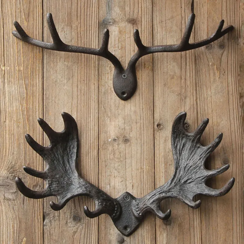 Antler Coat Racks Living Room Wall Coat Racks Entrance Hall Storage Clothes Shelf Balcony Hanging Decoration Storage Shelf